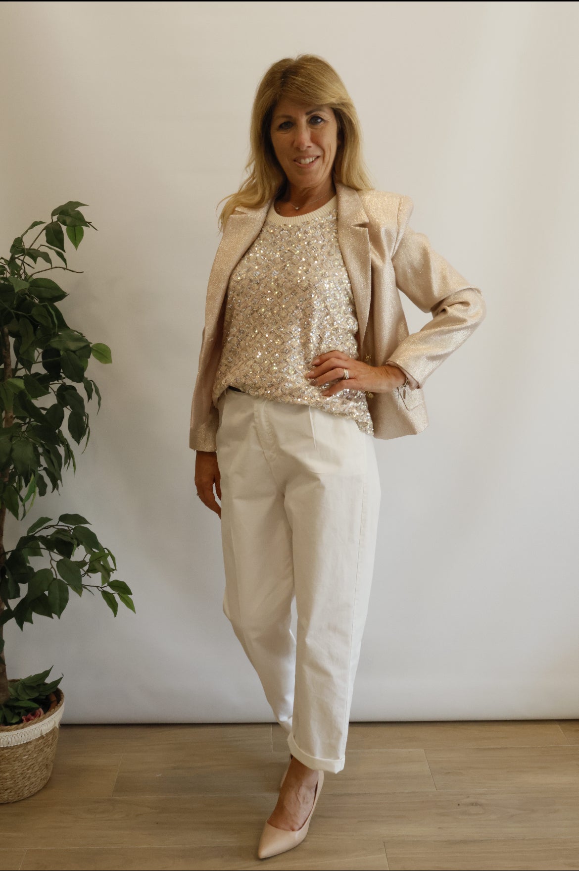 Giacca lurex