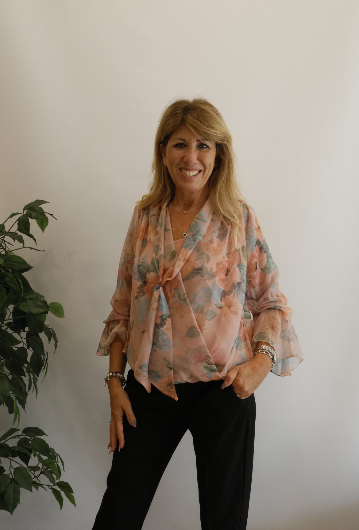 Blusa incrociata