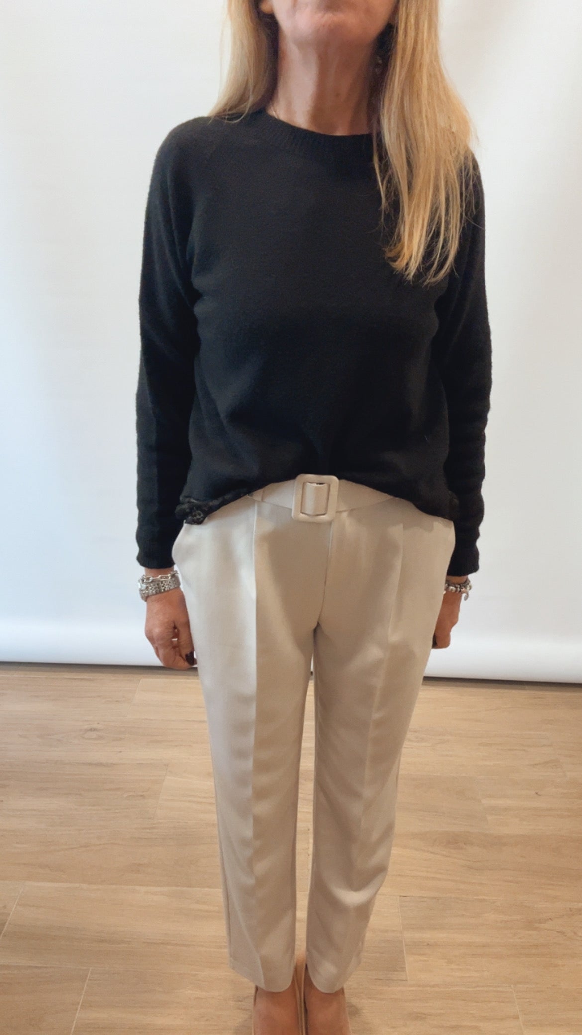 Pantalone con cintura