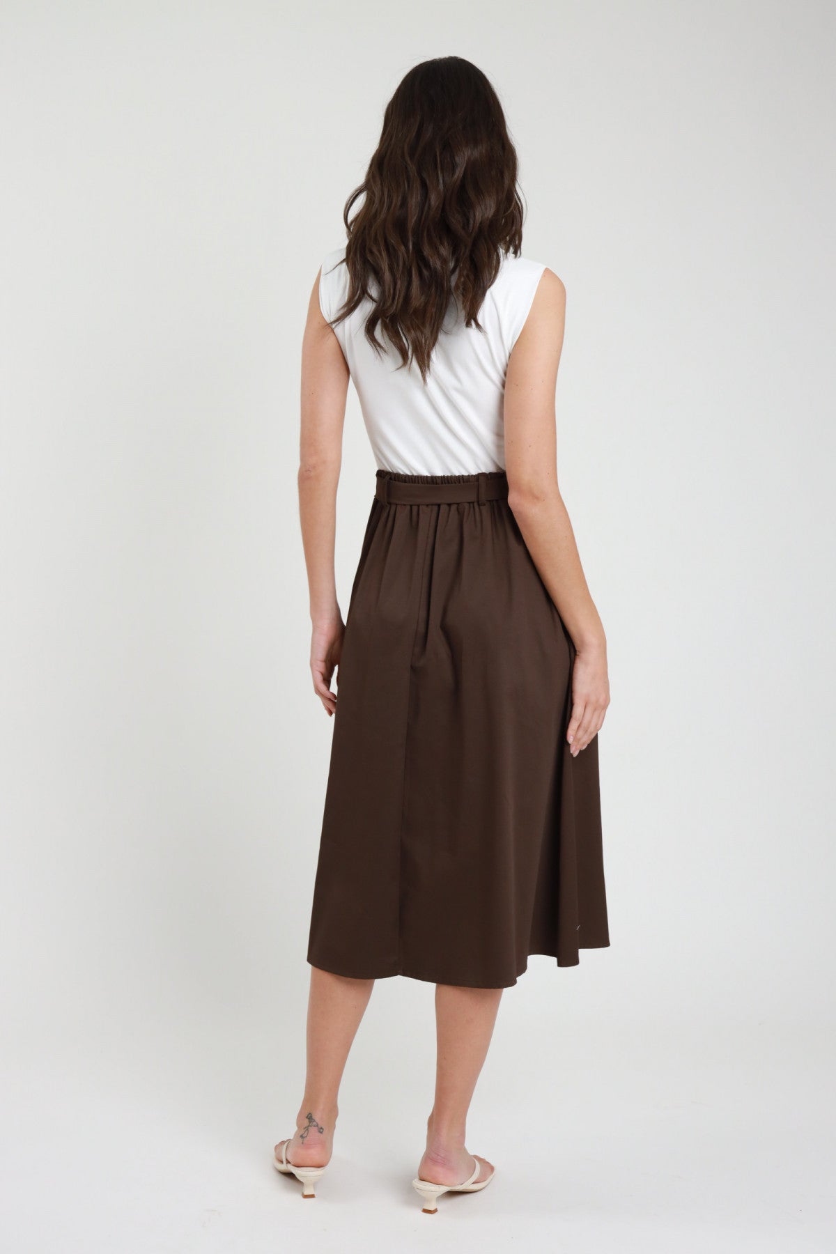 ABITO MIDI CON TASCHE