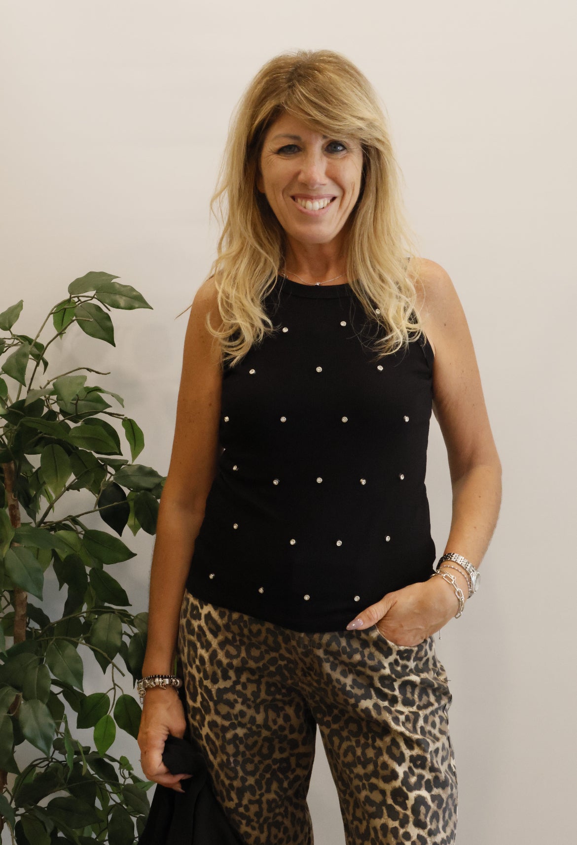 Pantalone maculato