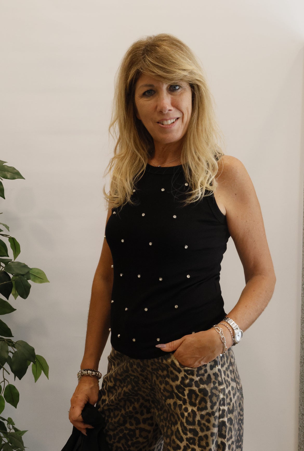 Pantalone maculato