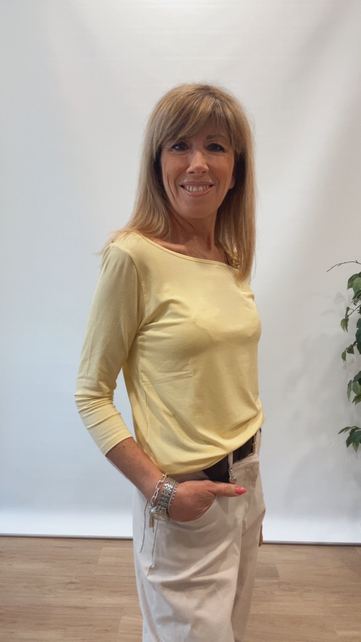 Maglia 3/4 con accessorio