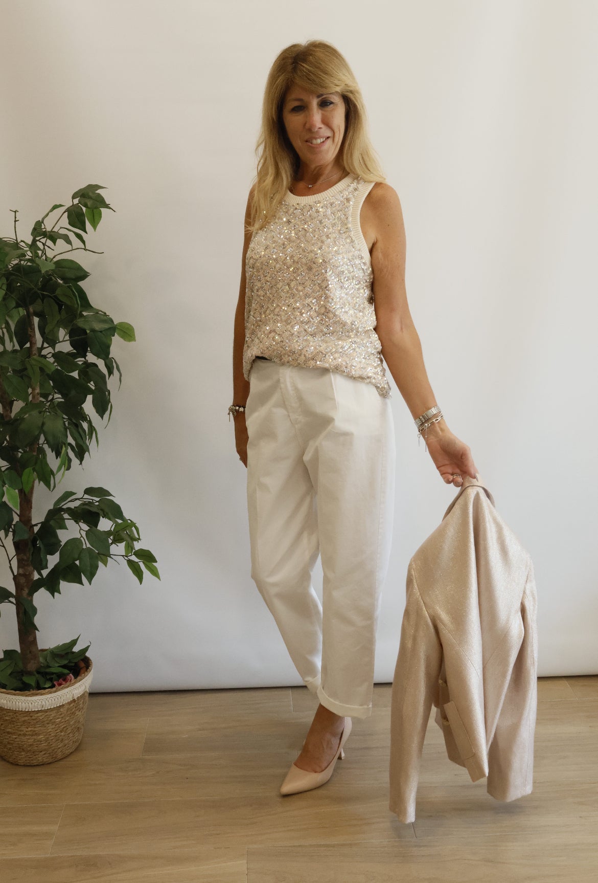 Giacca lurex