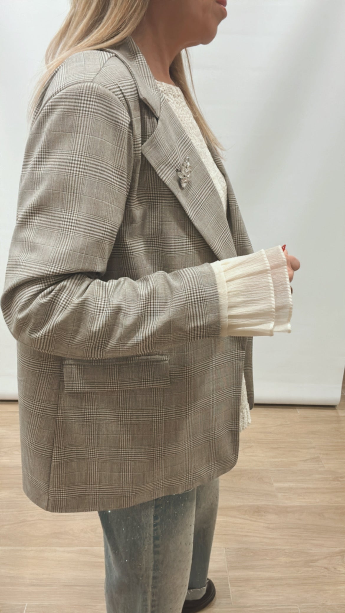 Giacca check