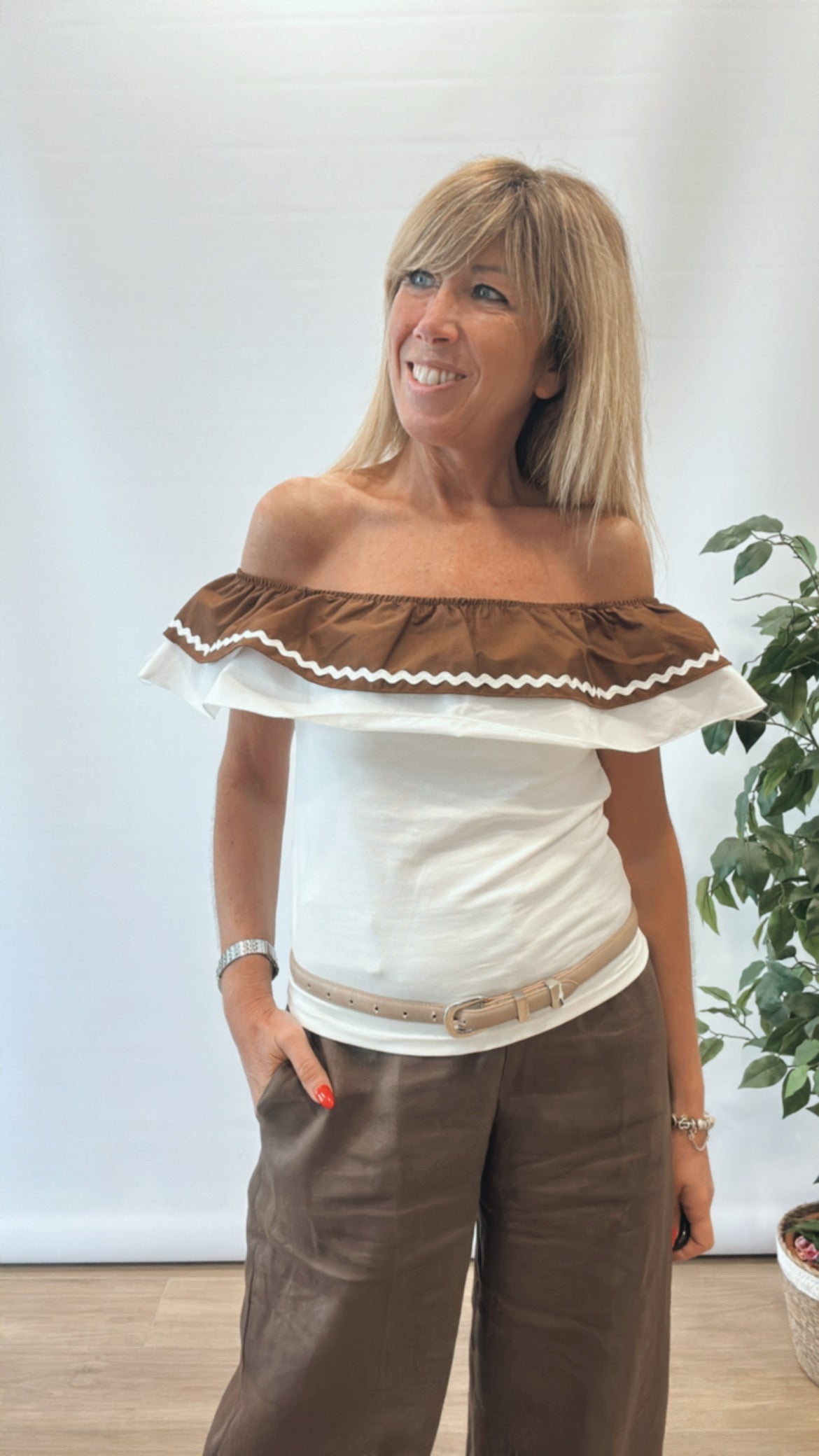 Maglia doppio Volant