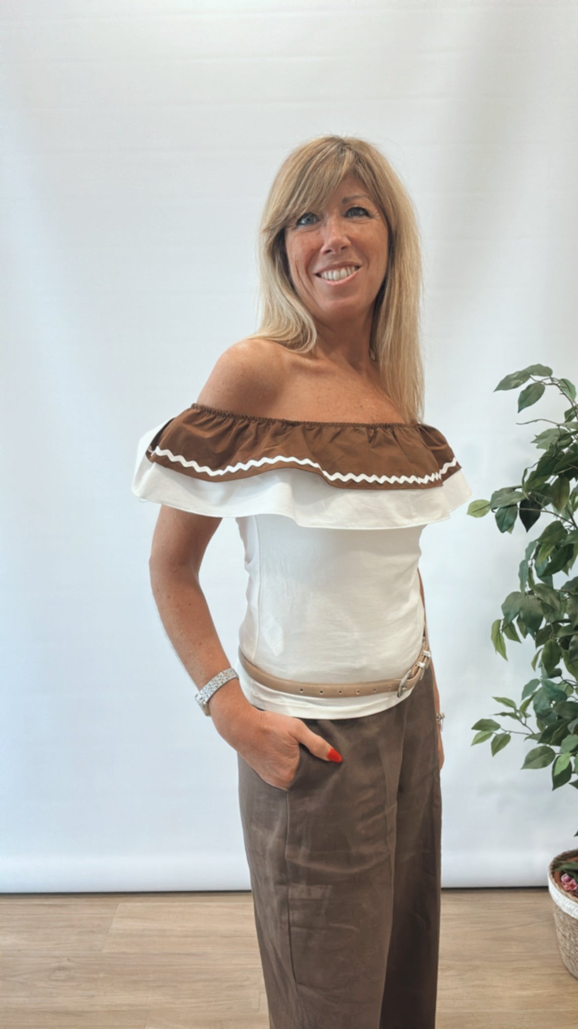 Maglia doppio Volant