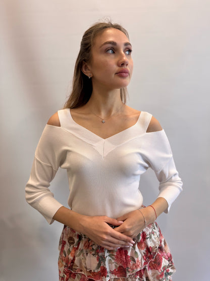Maglia doppia cut out