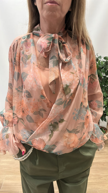 Blusa incrociata