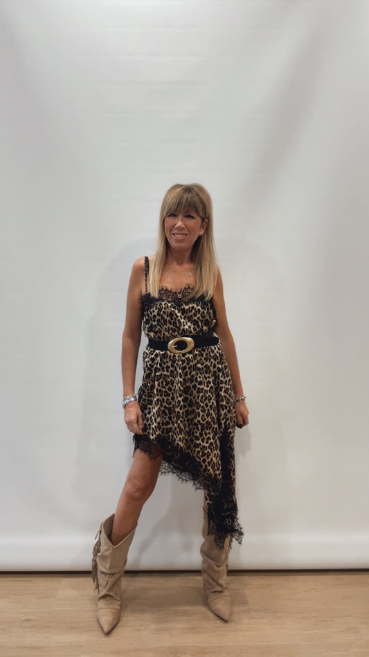 Abito pizzo maculato