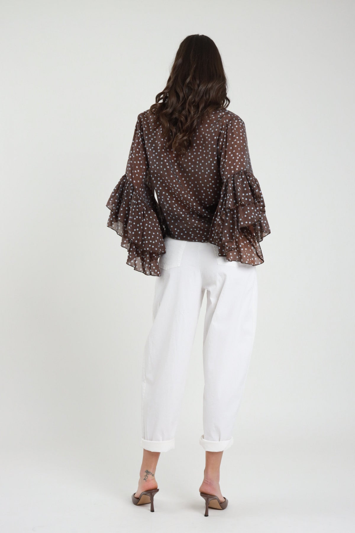 PANTALONE ''CUORICINO'' GABARDINA LEGGERA