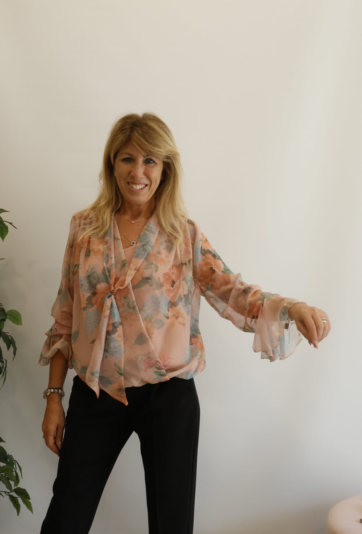 Blusa incrociata