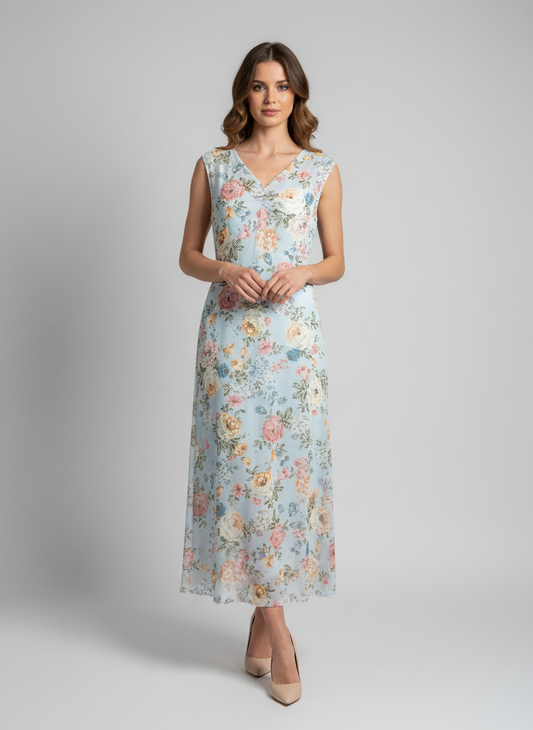 Abito tulle Floreale