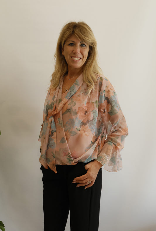 Blusa incrociata