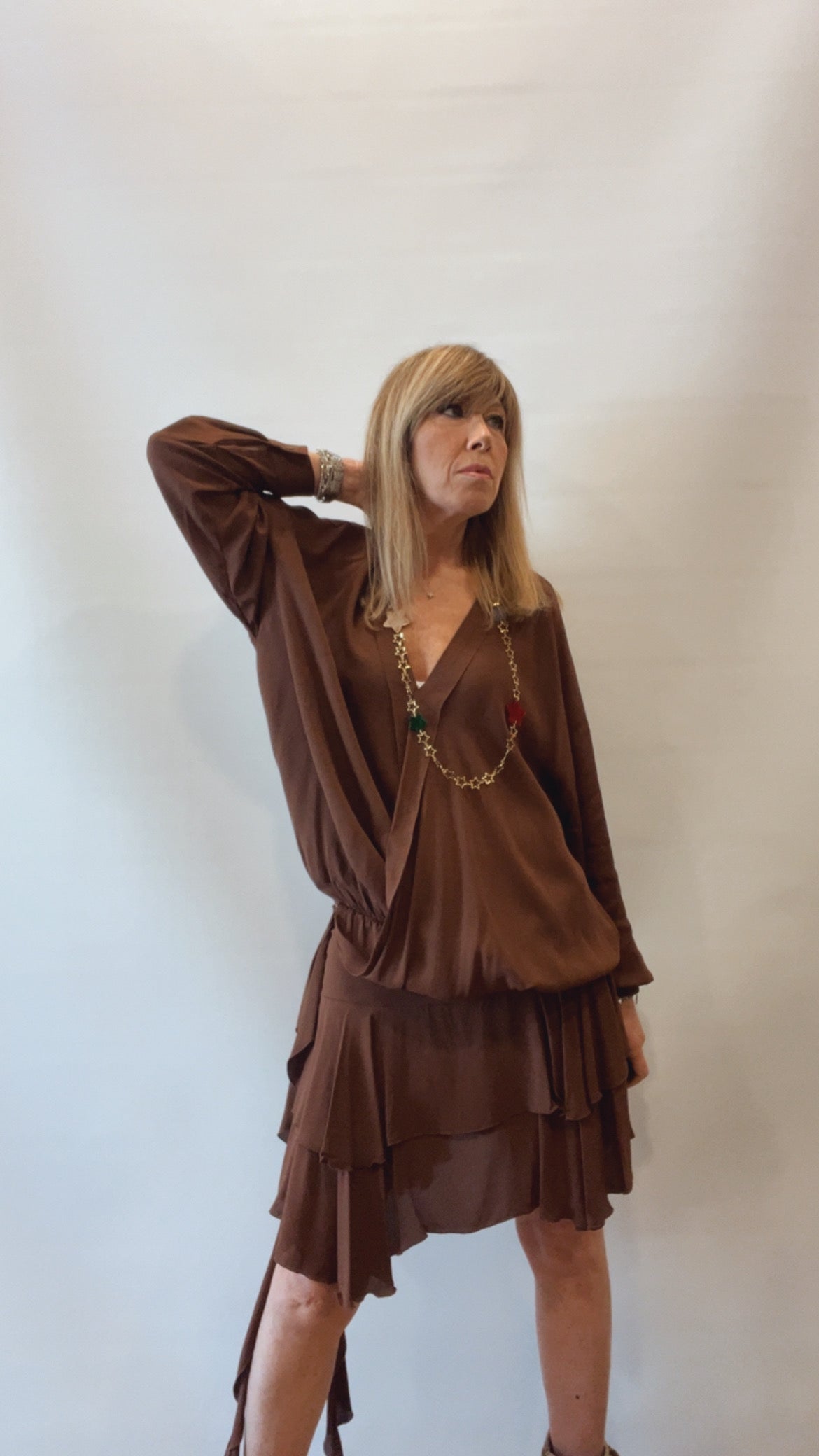 Blusa incrocio