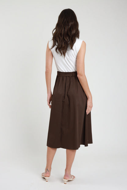 ABITO MIDI CON TASCHE