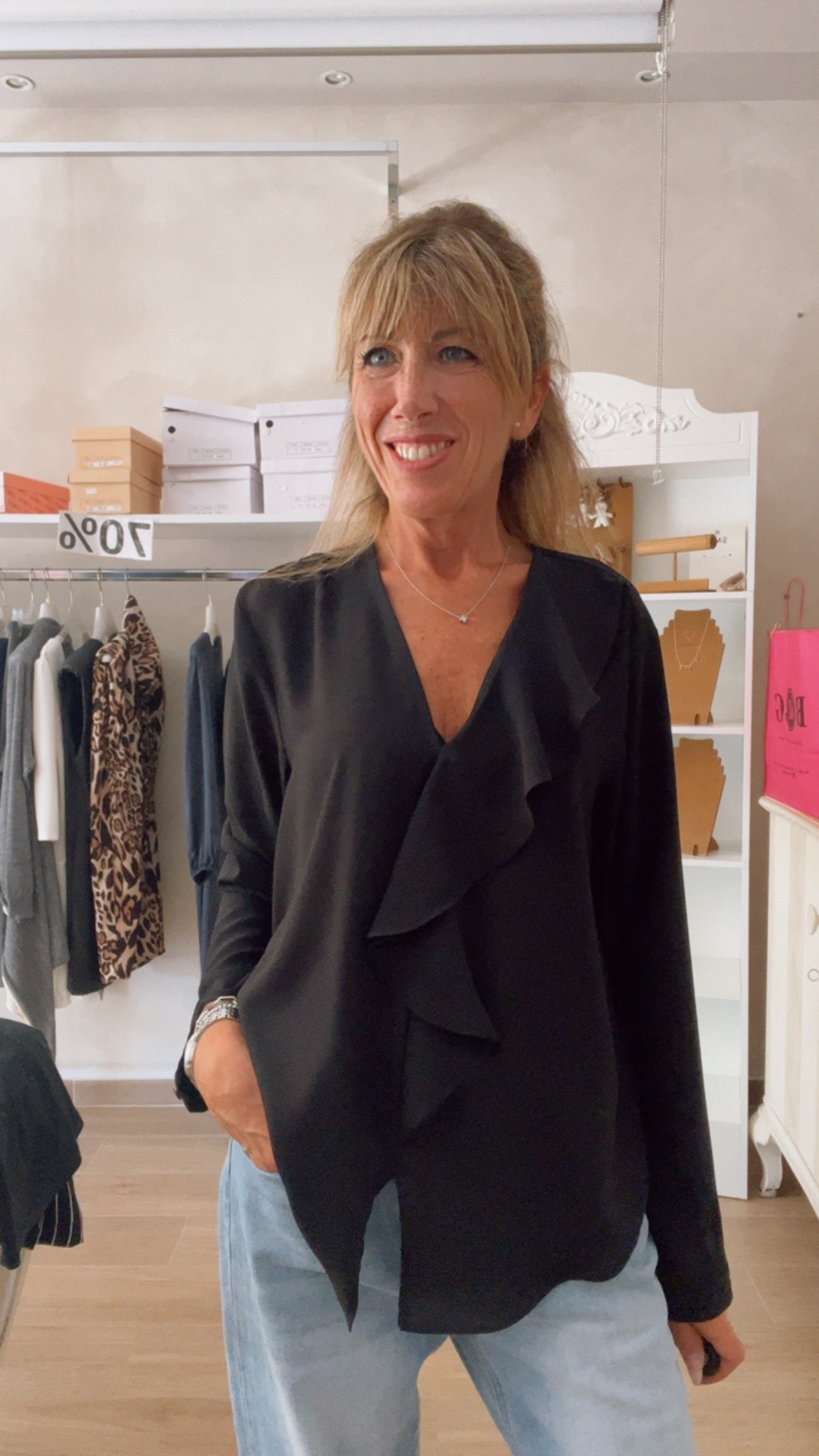 Blusa rouge