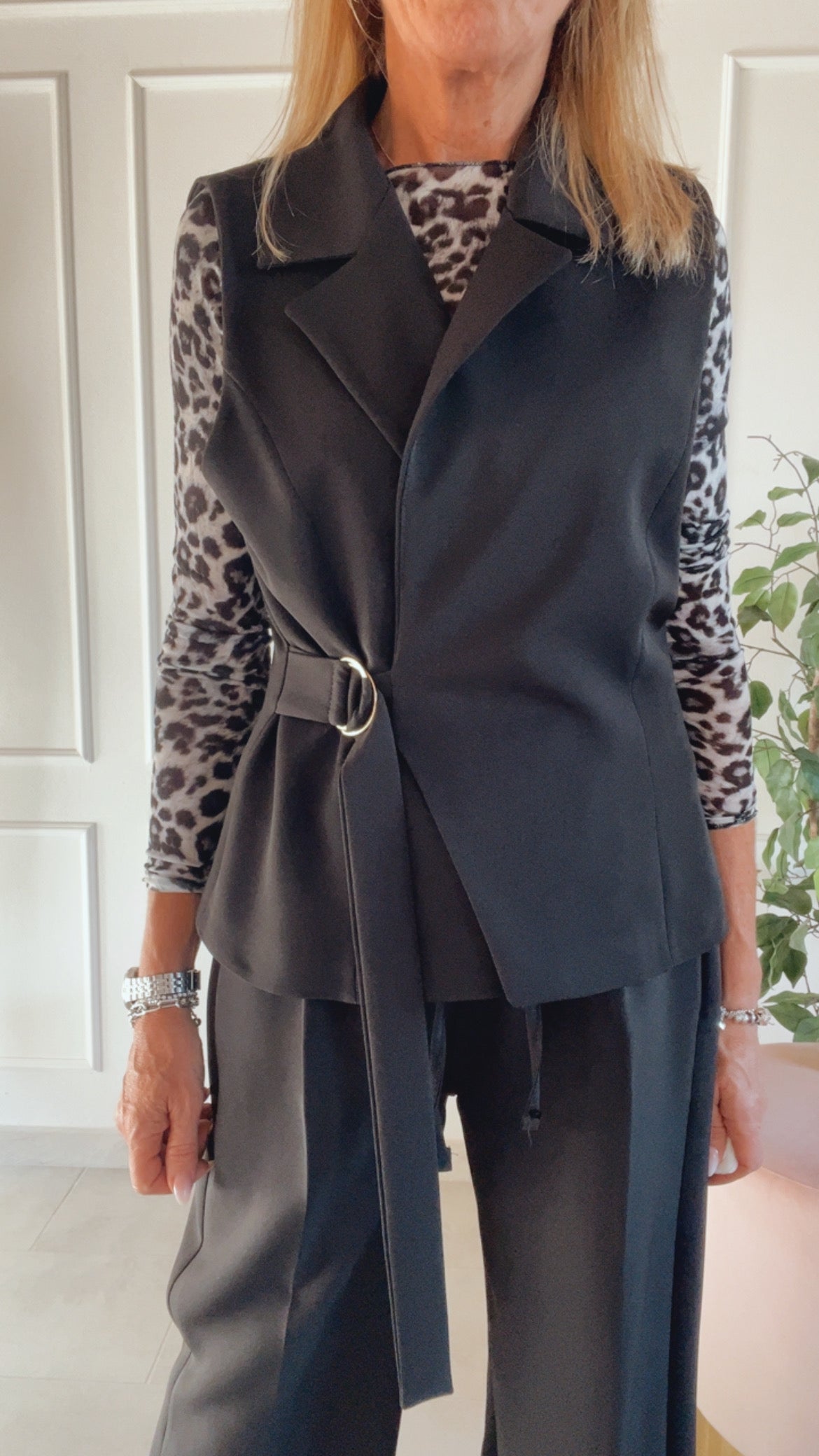 Gilet Monaco con cintura