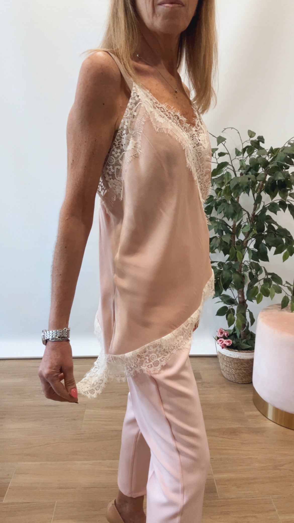 Top pizzo asimmetrico