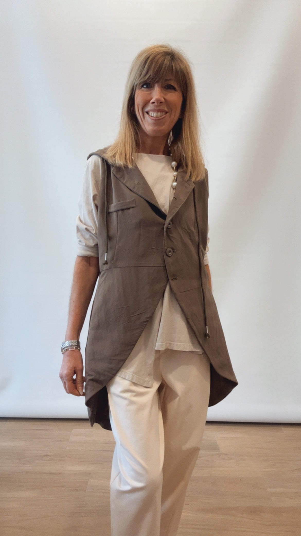 Gilet cappuccio