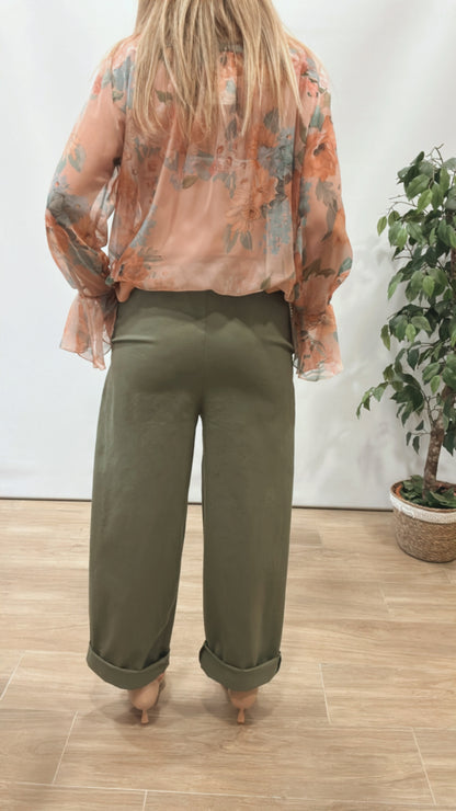 Pantalone con catena