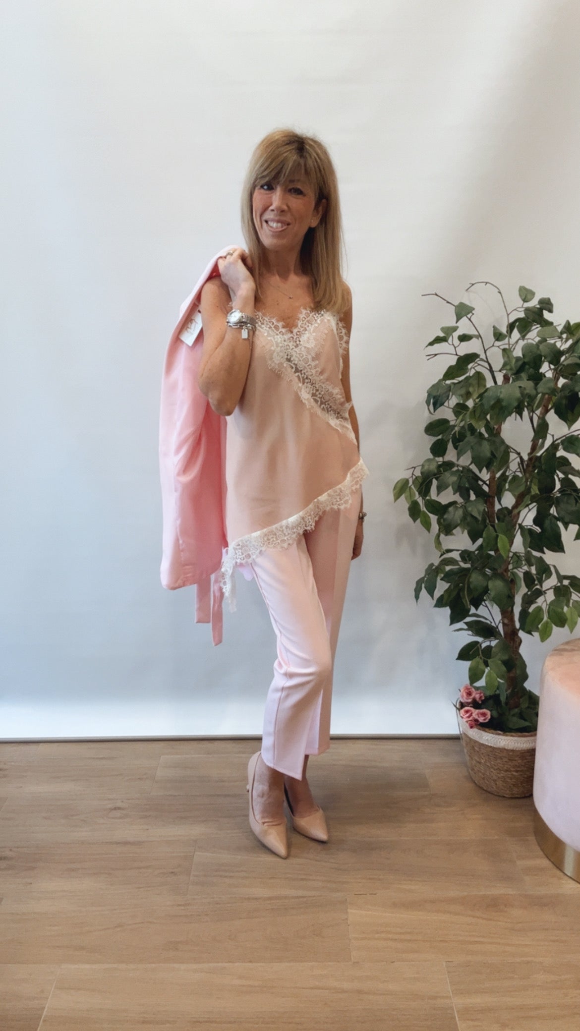 Top pizzo asimmetrico