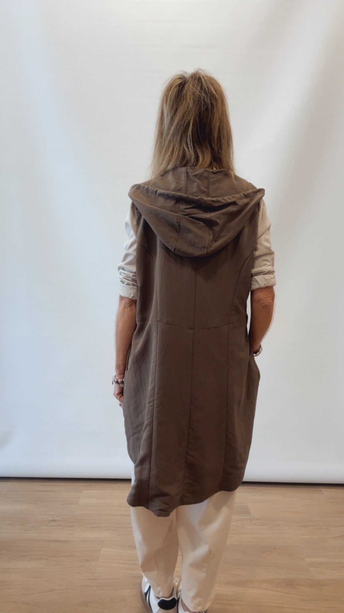 Gilet cappuccio