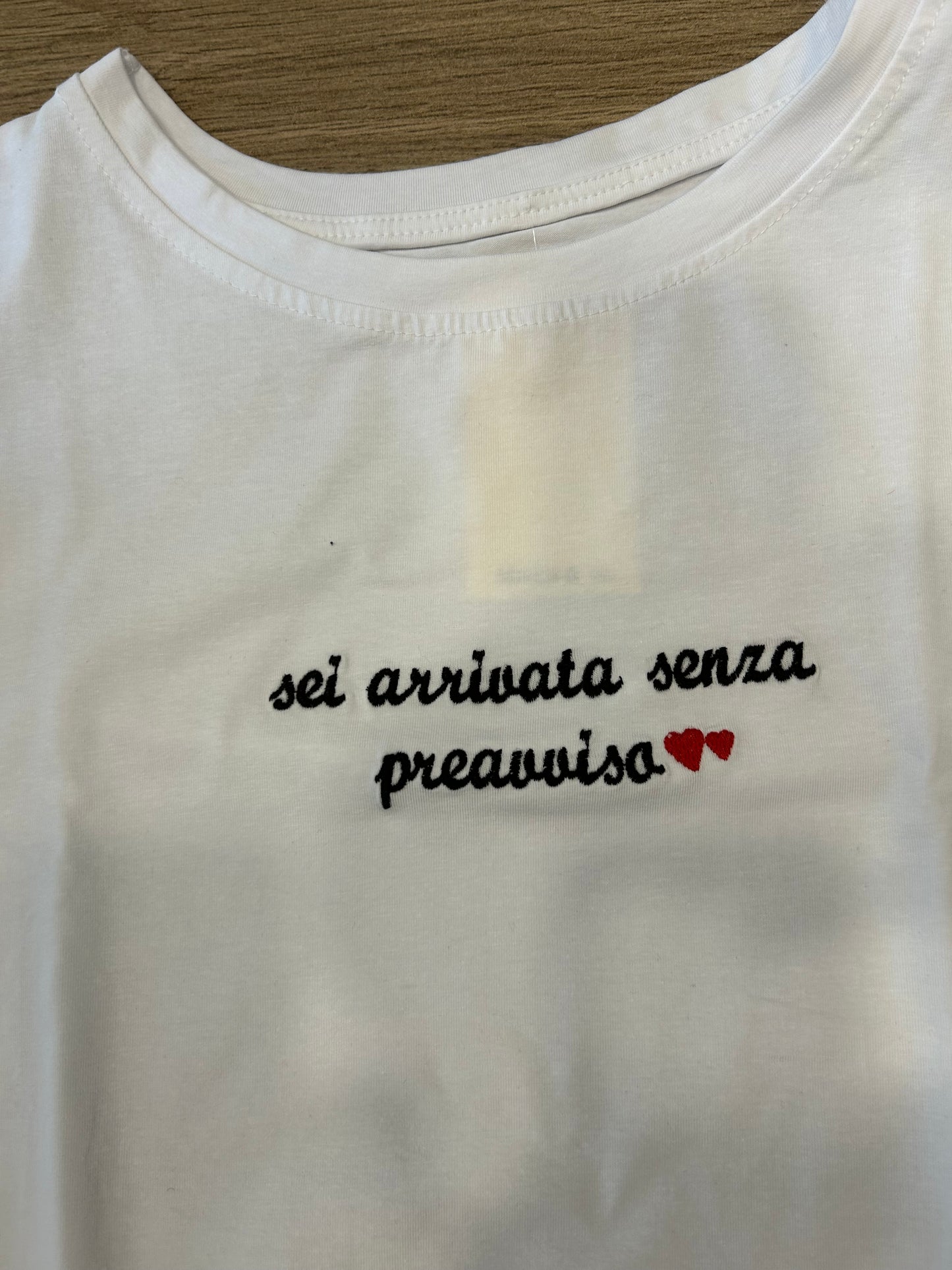 T shirt sei arrivata…