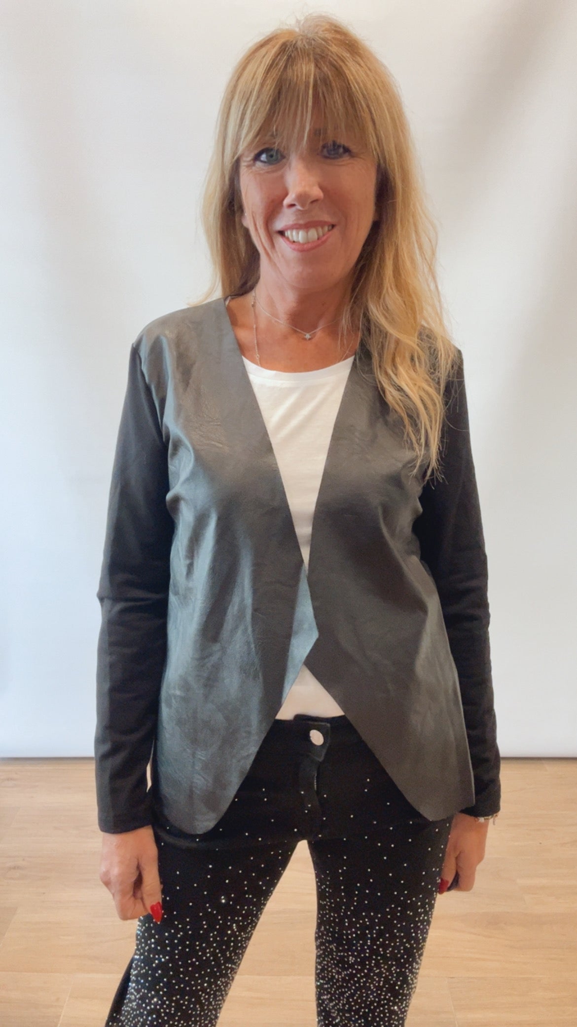 Giacca eco taglio vivo