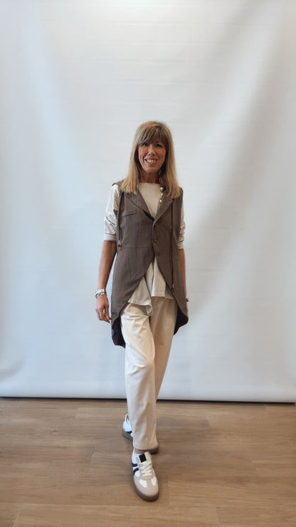 Gilet cappuccio