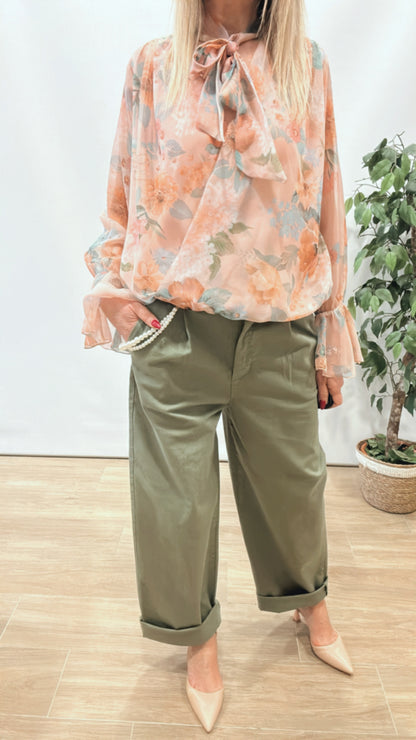 Pantalone con catena