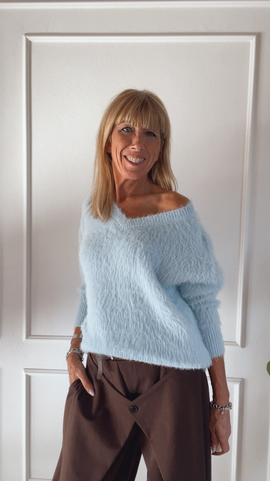 Maglia Oslo azzurro polvere