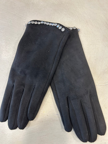 Guanti zirconi sul bordo