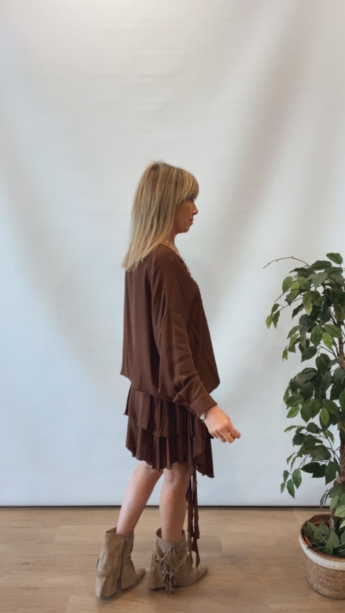 Blusa incrocio