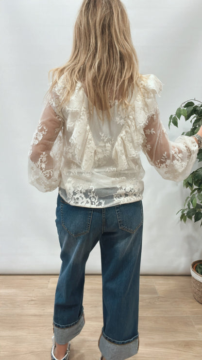 Camicia pizzo