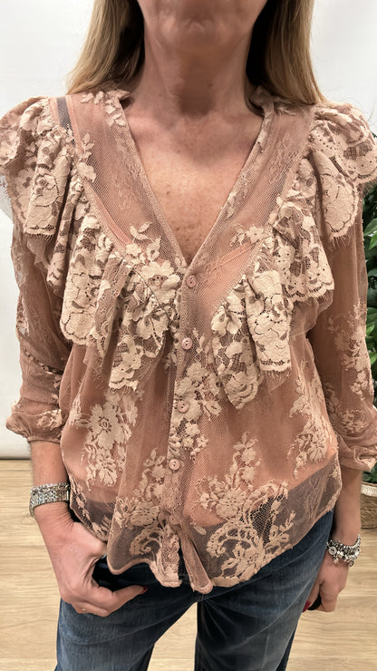 Camicia pizzo