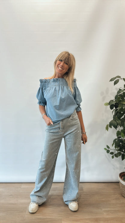 Jeans strass