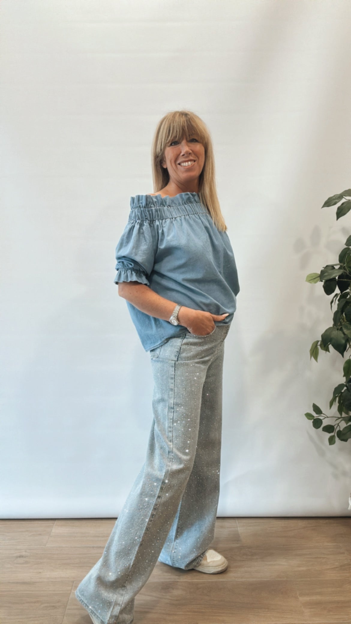 Jeans strass